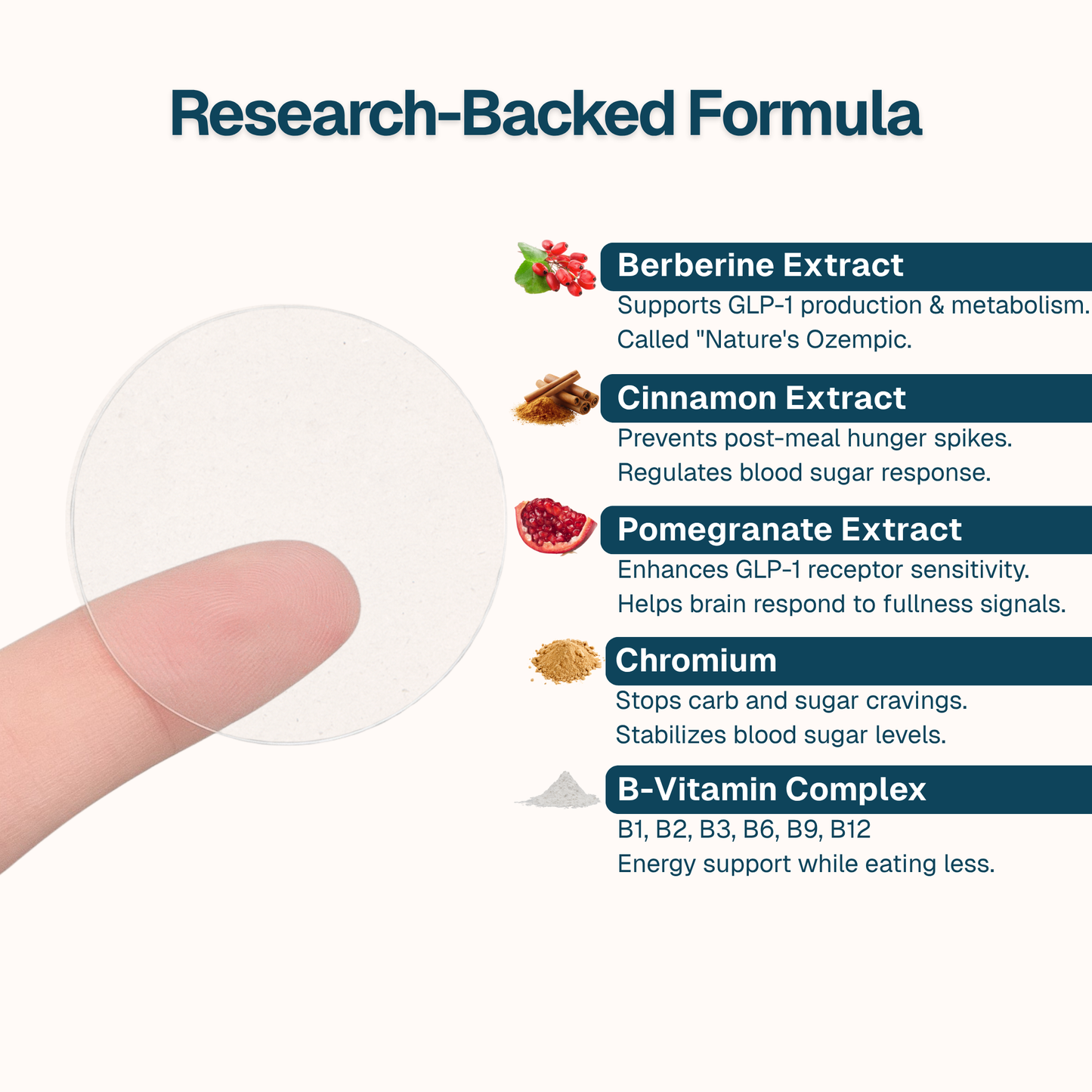 GLP-1 Support Patches